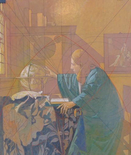 L’astronome de Vermeer...variation à l’aveugle 